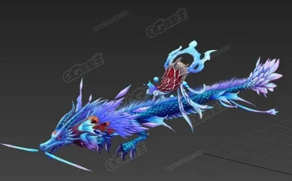 蓝龙 雪龙 冰龙 水龙 飞龙坐骑 中国龙