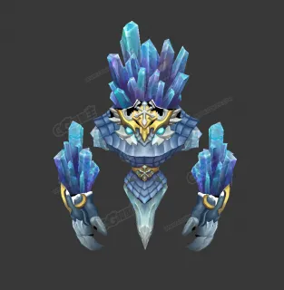 天堂-agathion_water 水晶士兵 水晶怪兽 次时代游戏模型