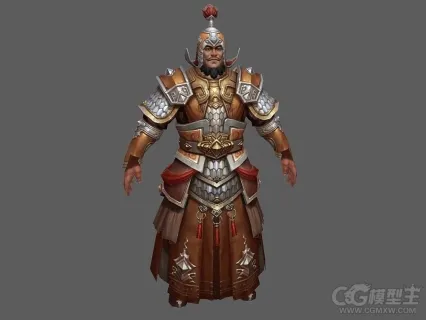 古代大将军3D模型