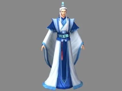 紫胤真人 3D模型