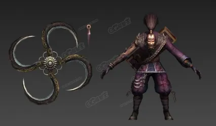 紫袍怪人 3D模型 妖人 魔兵 魔王 魔教 邪教 次时代游戏模型