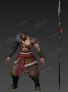 山贼 小喽啰 强盗 盗匪 匪徒 士兵次时代游戏3D模型