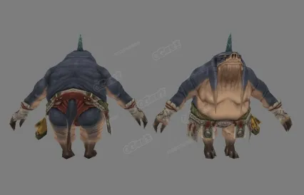 恶魔侍卫 妖精 妖怪 3d模型