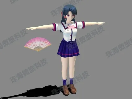 3dmax日漫美少女十五