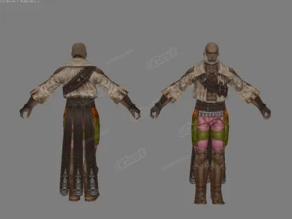 Reddas-3d模型 黑人士兵 黑人战士