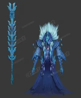 武魂（带动作文件） 3D模型 巫妖 妖婆 巫婆 巫师