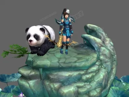 剑网三角色 CG人物模型免费下载