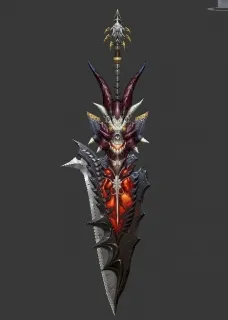 魔头剑 3D模型 魔剑 圣剑 死神之剑 死亡之剑 长剑