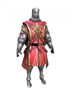 十字军 3D模型十字军骑士 中世纪十字军战士 大教堂骑士 中世纪骑士 骑士 骑士盔甲