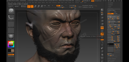 【完整版】琅泽120集全中文ZBrush4R7从入门到精通精品雕刻教程