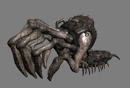 [神话(Myth)] 超牛BOSS钻地兽-蜘蛛-3d模型