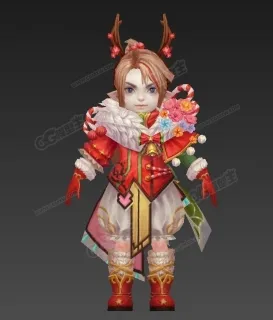 子 3D模型