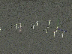 C4D人物动作模板合集