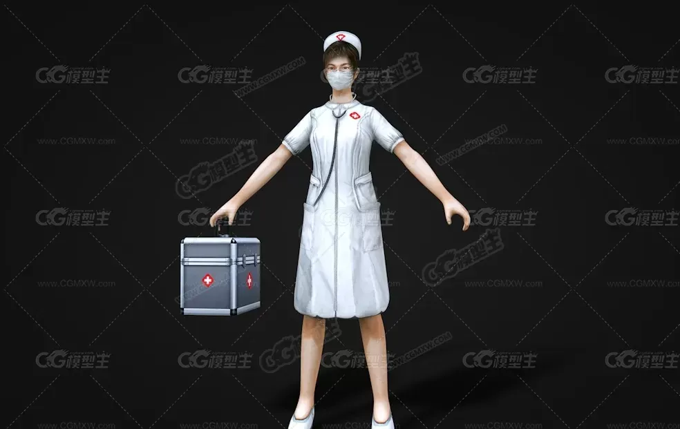 女医生护士模型-1