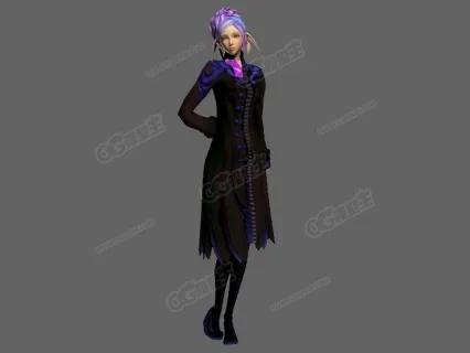 剑灵妹子 CG人物模型下载