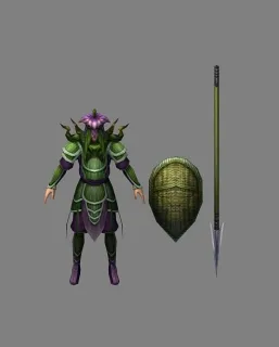 精品三渲二 草木兵 3D模型