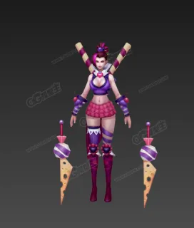 魔霸英雄— 嗜血—3d模型