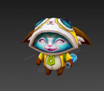 魔霸英雄— timo—3d模型