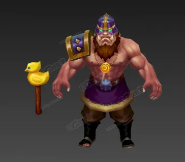 魔霸英雄— 恶魔武士—3d模型