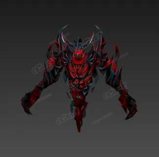 魔霸英雄— 影魔—3d模型