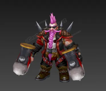 魔霸英雄—宙斯 —3d模型