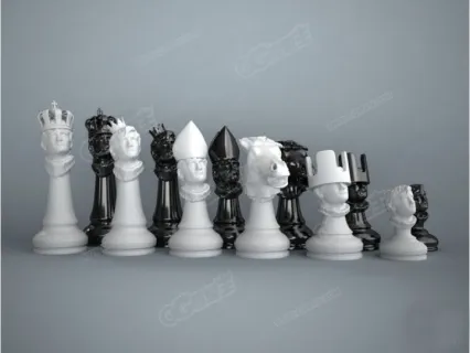 国际象棋盘 日常 生活 写实 现代 体育用品 场景部件