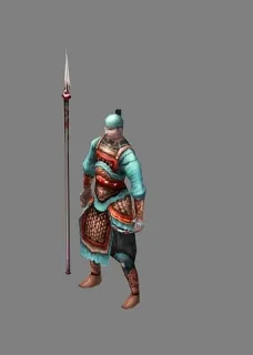 精品三渲二 士兵 3D模型