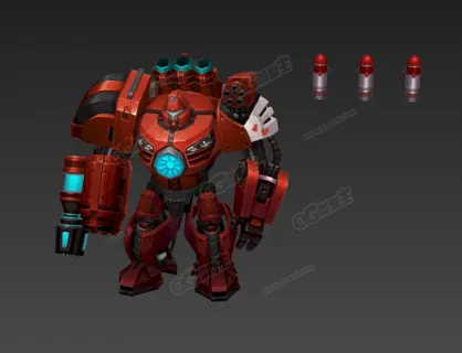 魔霸英雄—Huimiezhe01 —3d模型