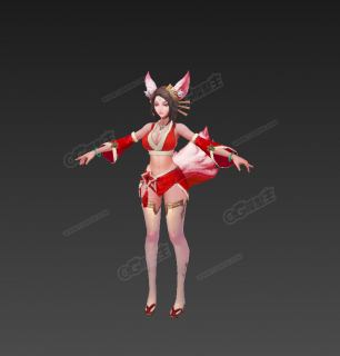 魔霸英雄— Jiuwei04—3d模型