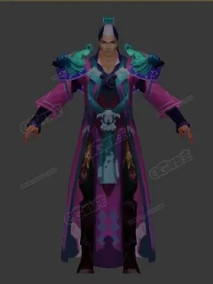 门派峨眉中级男01 3D模型