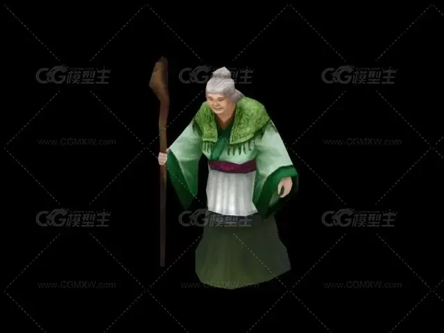 杨大娘3d模型-1