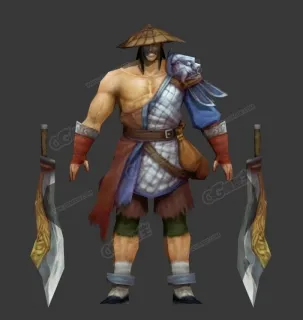 邪恶刀客 3D模型