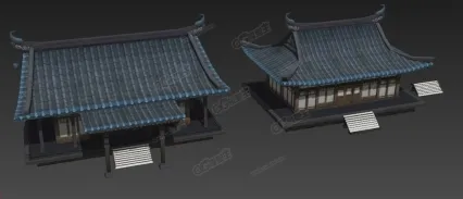低矮房屋 3D模型