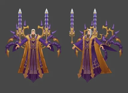 仙魔族剑圣3d模型