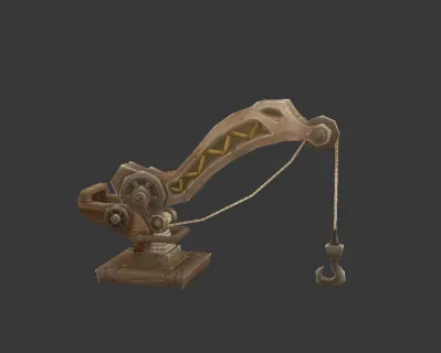 狩龙战记  吊机3d模型
