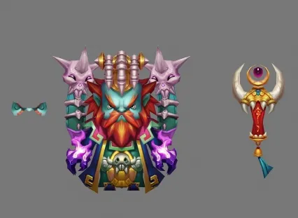 阎罗王3d模型