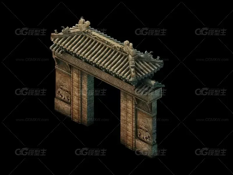门3d模型-1