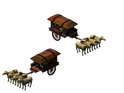 马车3d模型