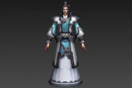 新手村男青年 cg模型