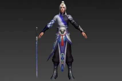 战斗男青年 CG模型