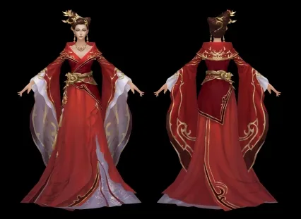 贵妃3d模型