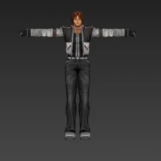 街霸 小帅哥 3D模型