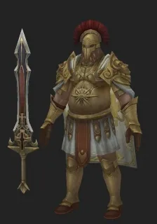 罗马勇士 3D模型