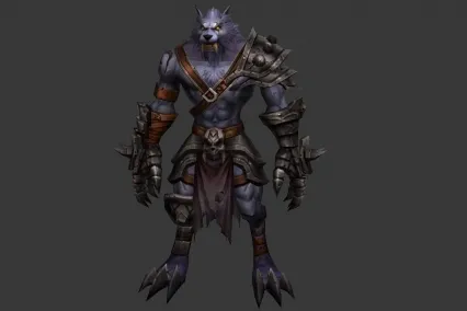 狼人战士 3d模型