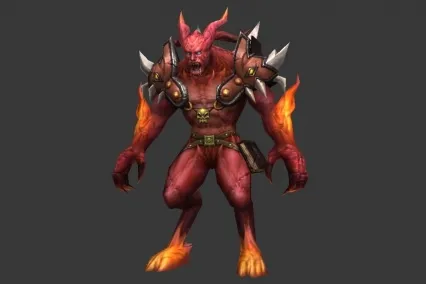 烈炎恶魔 CG模型免费下载