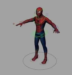 蜘蛛侠 3D模型免费下载