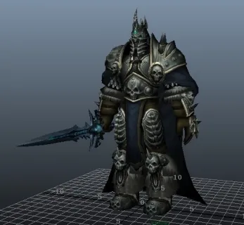 阿尔萨斯 3D模型免费下载