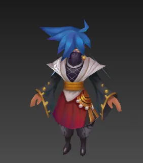 男巫师  3d模型