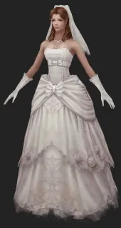 婚纱女 3D模型