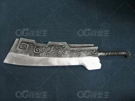 屠龙刀 3d模型-1